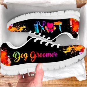 Dog Sneaker, Dog Groomer Shoes Love Art…