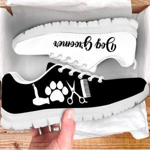 Dog Sneaker, Dog Groomer Shoes Love Black…