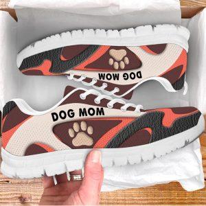 Dog Sneaker, Dog Mom Shoes Leather Brown…