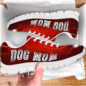 Dog Sneaker, Dog Mom Shoes Lighting Red…