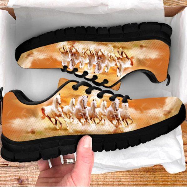 Dog Sneaker, Horse Sunset Background Shoes Sneaker Tennis Walking Shoes, Dog Shoes Running, Dog Shoes Near Me