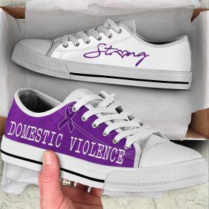 Domestic Violence Shoes Strong Low Top Shoes Gift For Survious 1 vtwdpq.jpg