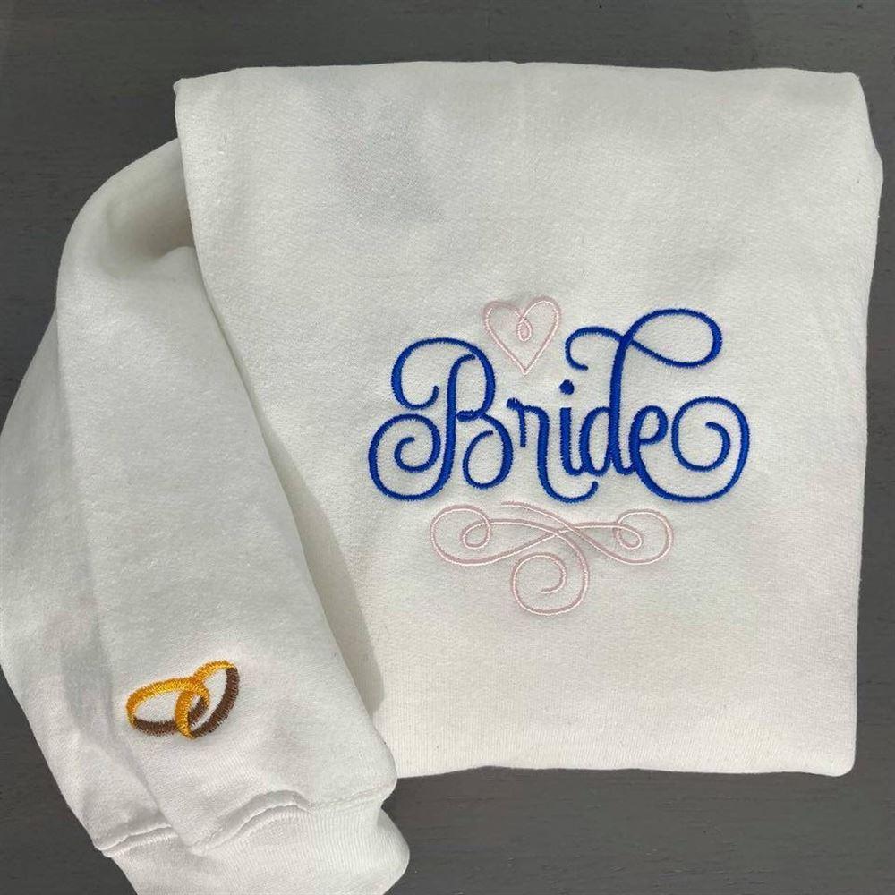 Embroidered Sweatshirts, Custom Bride Embroidered Sweatshirt, Women’s Embroidered Sweatshirts Embroidered Sweatshirts, Custom Bride Embroidered Sweatshirt, Women’s Embroidered Sweatshirts