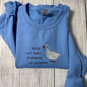 Embroidered Sweatshirts Embroidered Silly Goose Sweatshirts Women s Embroidered Sweatshirts 2 owtsf7.jpg
