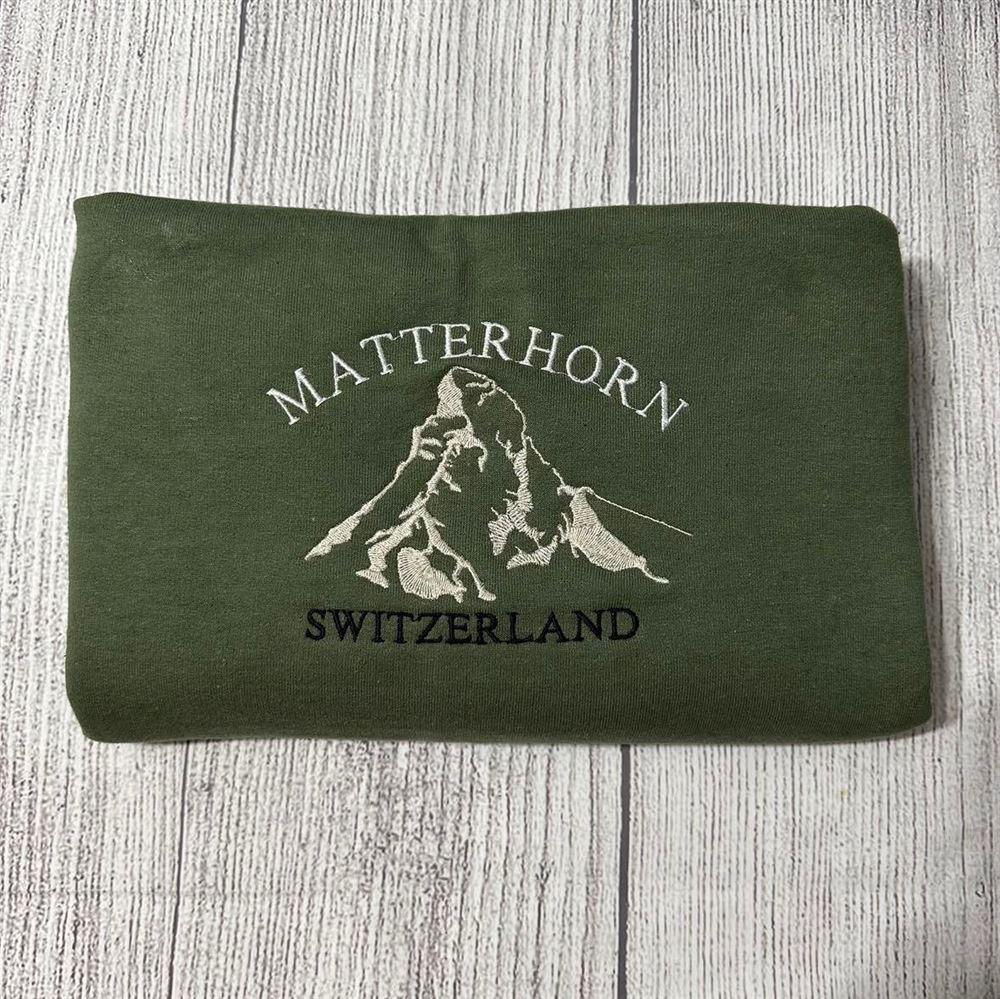 Embroidered Sweatshirts, Matterhorn Switzerland Embroidered Sweatshirt, Women’s Embroidered Sweatshirts Embroidered Sweatshirts, Matterhorn Switzerland Embroidered Sweatshirt, Women’s Embroidered Sweatshirts