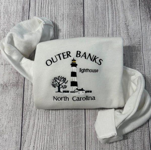 Embroidered Sweatshirts, Outer Banks Embroidered Sweatshirt, Women’s Embroidered Sweatshirts