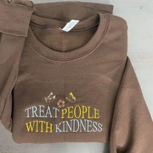 Embroidered Sweatshirts Treat People With Kindness Embroidered Sweatshirts Crewneck Women s Embroidered Sweatshirts 3 pz0pv6.jpg