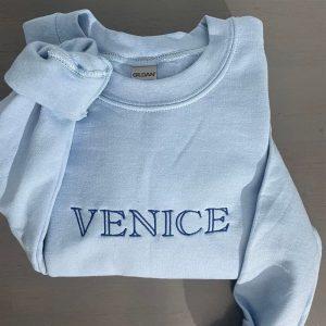 Embroidered Sweatshirts, Venice Embroidered Sweatshirt, Women’s Embroidered…