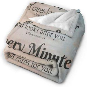Every Hour Because Every Second he Loves You Christian Quilt Blanket Christian Blanket Gift For Believers 4 tpvhwe.jpg