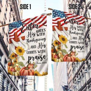 Fall Thanksgiving Flag Enter His Gates With Thanksgiving And His Courts With Praise Thanksgiving Flag Outdoor Decoration 3 kjuonr.jpg