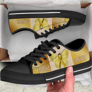 Fight Childhood Cancer Shoes Texture Low Top Shoes Gift For Survious 2 s9xypk.jpg