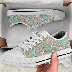 Floral Dog Low Top Shoes Blossom into…