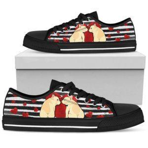 French Bulldog Low Top Shoes Flaunt Frenchie…