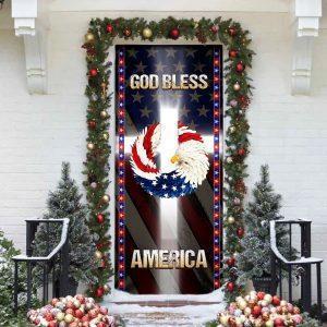 God Bless America Door Cover Gift For Christian 3 is52lp.jpg