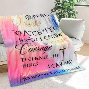 God Grant Me Christian Quilt Blanket Christian Blanket Gift For Believers 2 uwmzyw.jpg