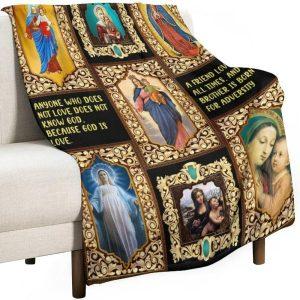 God Is Love Christian Quilt Blanket Christian Blanket Gift For Believers 2 fvchmz.jpg