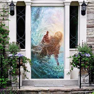 God Jesus Door Cover Christian Home Decor Gift For Christian 2 kva4pv.jpg