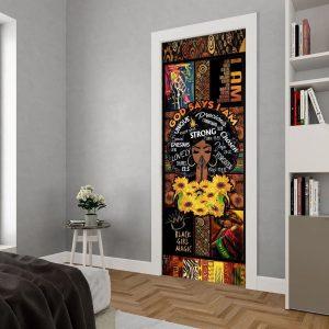 God Says I Am Black Woman Door Cover Gift For Christian 4 tihdpi.jpg