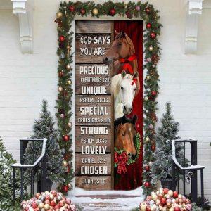 God Says You Are Horses Door Cover Christian Home Decor Gift For Christian 3 fvz75a.jpg