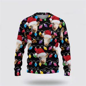 Hereford Christmas Ugly Sweater, Gifts For Farmers,…