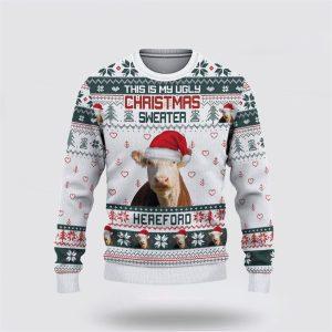 Hereford Green Merry Christmas Ugly Sweater, Gifts…