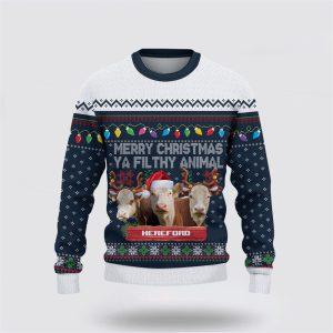 Hereford Merry Christmas Ugly Sweater, Gifts For…