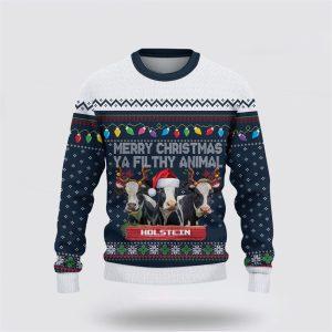 Holstein Merry Christmas Ugly Sweater, Gifts For…