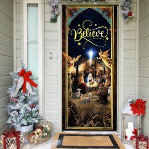 Holy Family Christmas Door Cover Jesus Is Born Christmas Silent Night Gift For Christian 4 iciue5.jpg