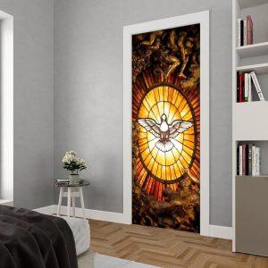Holy Spirit Dove Door Cover Gift For Christian 4 awycfu.jpg