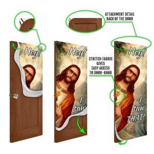 I Saw That Door Cover Christian Home Decor Gift For Christian 4 c4bawb.jpg
