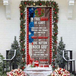 In This House We Always Say One Nation Under God Door Cover Gift For Christian 3 deyyu4.jpg