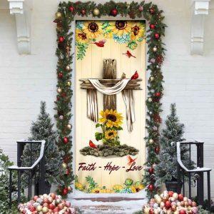 Jesus Cross. Faith Hope Love Door Cover Christian Home Decor Gift For Christian 2 bvqb50.jpg
