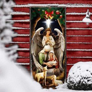 Jesus Is Born Christmas Door Cover Jesus Door Cover Gift For Christian 5 iebtom.jpg