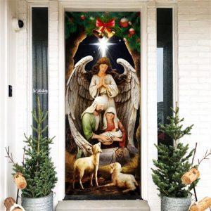 Jesus Is Born Christmas Door Cover Jesus Door Cover Gift For Christian 7 eylm8g.jpg