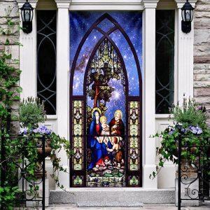 Jesus Is Born Door Cover Christian Home Decor Gift For Christian 2 zrszvf.jpg