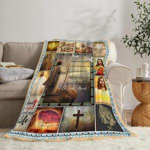 Jesus Is Lord Christian Quilt Blanket Christian Blanket Gift For Believers 3 hjtnrx.jpg