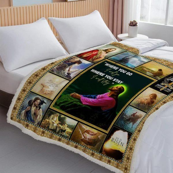 Life Without Jesus Is Like An Unsharpened Pencil It Has No Point Christian Quilt Blanket, Christian Blanket Gift For Believers