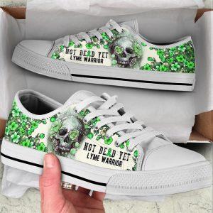 Lyme Shoes Rose Flowers Skull Low Top…