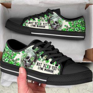 Lyme Shoes Rose Flowers Skull Low Top Shoes Gift For Survious 2 mf7ivm.jpg