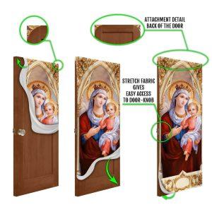 Mary and Jesus Door Cover Christian Home Decor Gift For Christian 4 t95gkx.jpg
