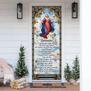 Mother Mary Blessed Virgin Mary Door Cover Christian Home Decor Gift For Christian 4 ilc2by.jpg