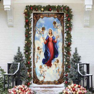 Mother Mary Door Cover Christian Home Decor Gift For Christian 3 rtrn14.jpg