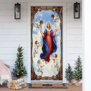 Mother Mary Door Cover Christian Home Decor Gift For Christian 4 xdzrye.jpg