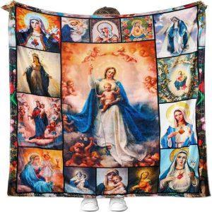 Mother Mary Soothes Your Soul Christian Quilt Blanket Christian Blanket Gift For Believers 1 terbeh.jpg