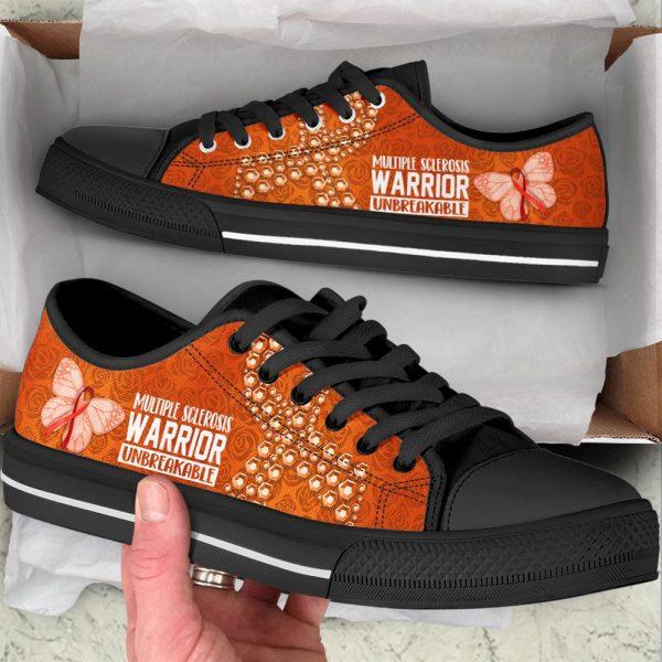 Multiple Sclerosis Shoes Unbreakable Low Top Shoes, Gift For Survious
