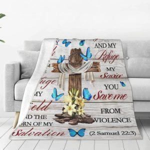 My God In Whom I Take Refuge Christian Quilt Blanket Christian Blanket Gift For Believers 2 ttw2j3.jpg