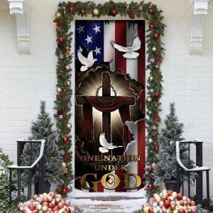 Nation Under God Christan Door Cover Christian Home Decor Gift For Christian 2 zigsvn.jpg