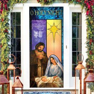 O Holy Night Door Cover, Jesus Door…