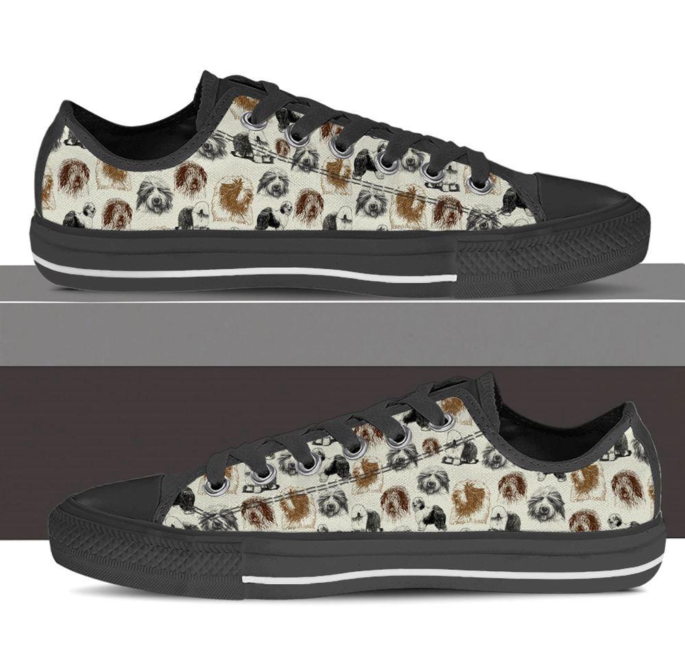 Old English Sheepdog Low Top Shoes Low Top Sneaker, Gift For Dog Lover
