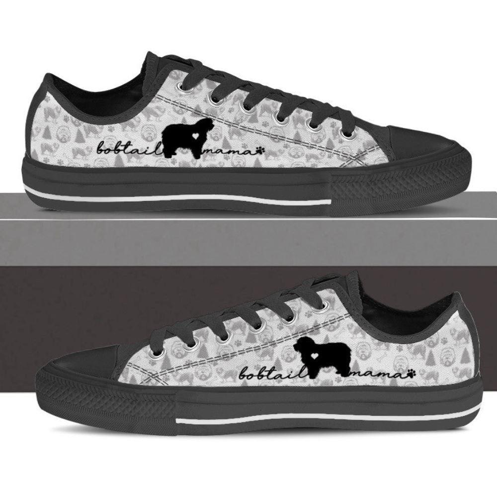 Old English Sheepdog Low Top Shoes Sneaker, Gift For Dog Lover
